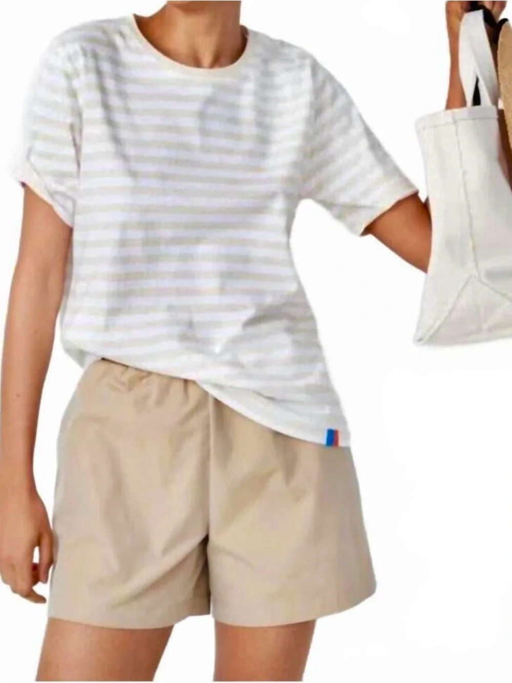 KULE ‘Corbin’ Shorts Beige Khaki Small - Picture 2 of 8
